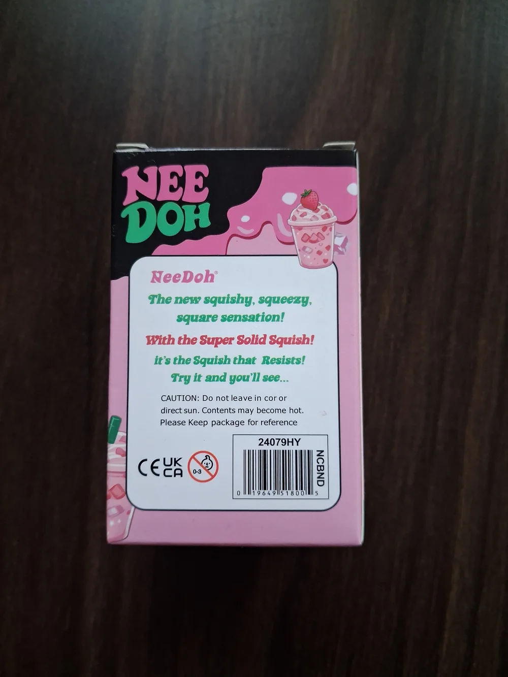 Pink Strawberry Drink Super Squishy Toy
